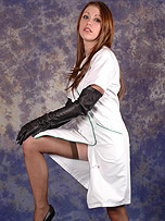 Girls In Leather Gloves